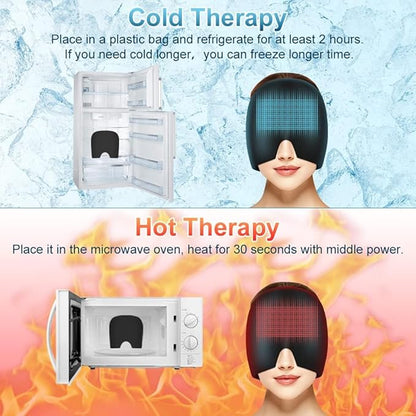Cold Therapy Migraine Relief Cap.
