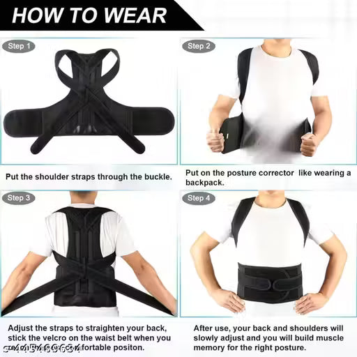 Premium Posture Corrector – Relieve Back Pain & Fix Your Posture